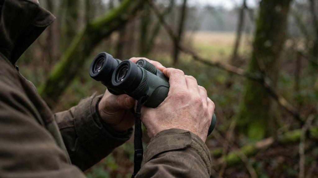 Kikkerttest: 8x42 vs 10x42 til dansk skov og mark