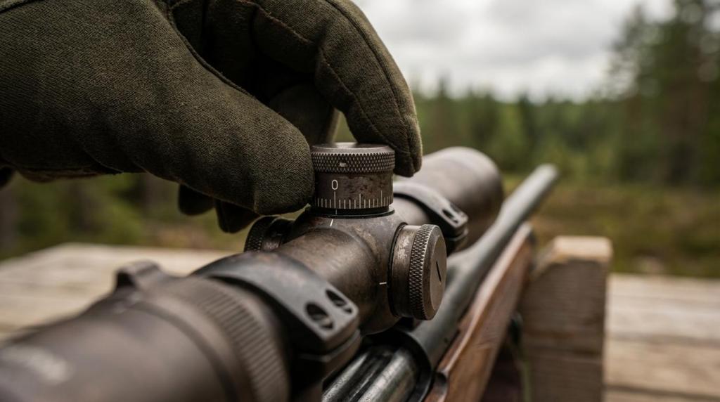 ASV/BDC tårne trin for trin: Indstil det ballistiske tårn på din sigtekikkert