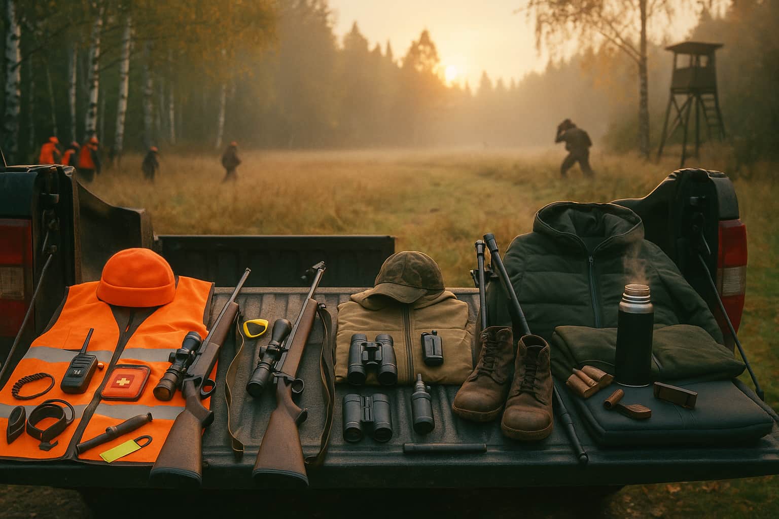 Drivjagt, pürsch eller anstand? Udstyrscheckliste efter jagtform