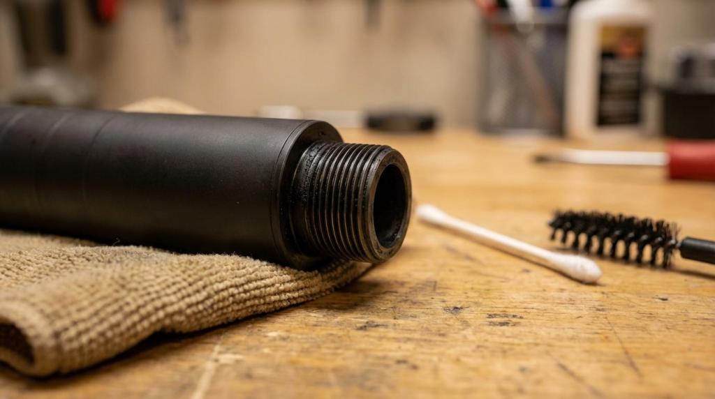 Rensning af lyddæmper: Sådan forlænger du levetiden og præcisionen