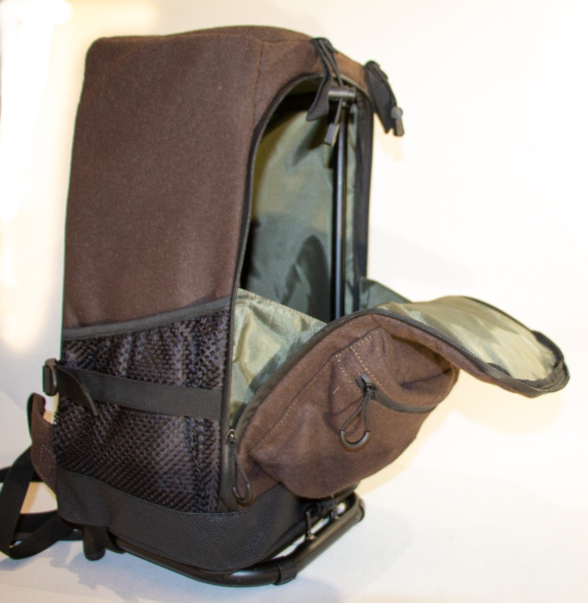 Mjoelner Rygsækstol m/Fast Ramme/Loden