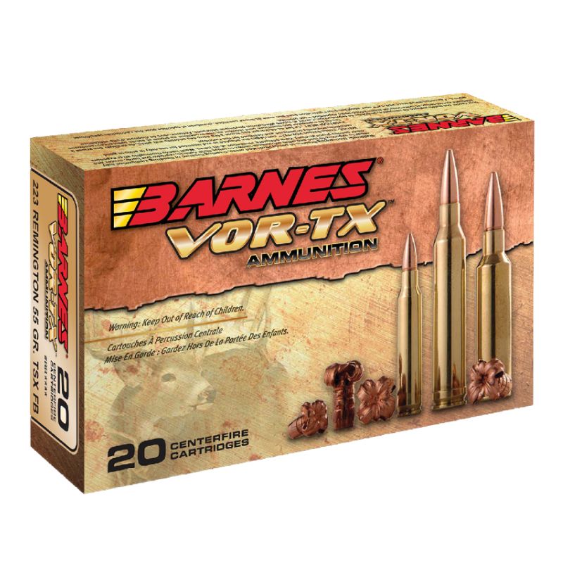 Barnes TSX .223 Remington 3,56 g/55 grs.