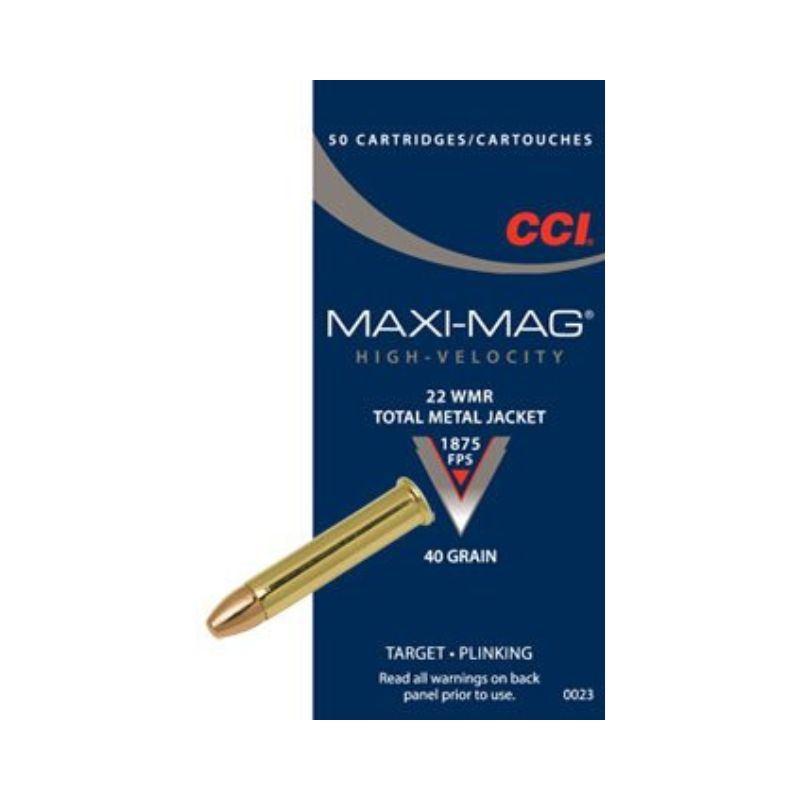 22wmr CCI Maxi Mag HS TMJ Target