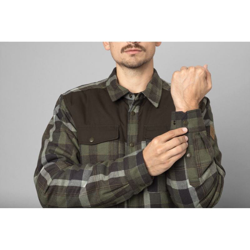 Härkila Asmund Insulated Wool Skjorte Jakke
