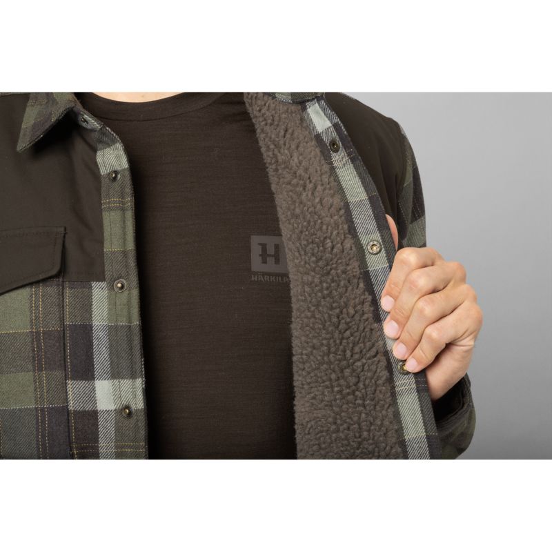 Härkila Asmund Insulated Wool Skjorte Jakke