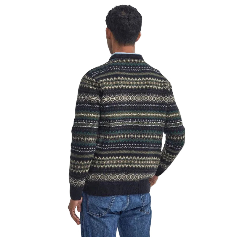 Barbour Case Fair Isle Lamsuldstrøje