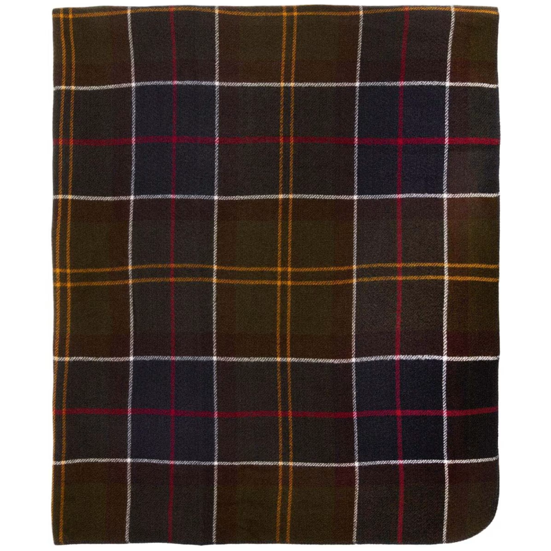 Barbour Dog Tartan Blanket