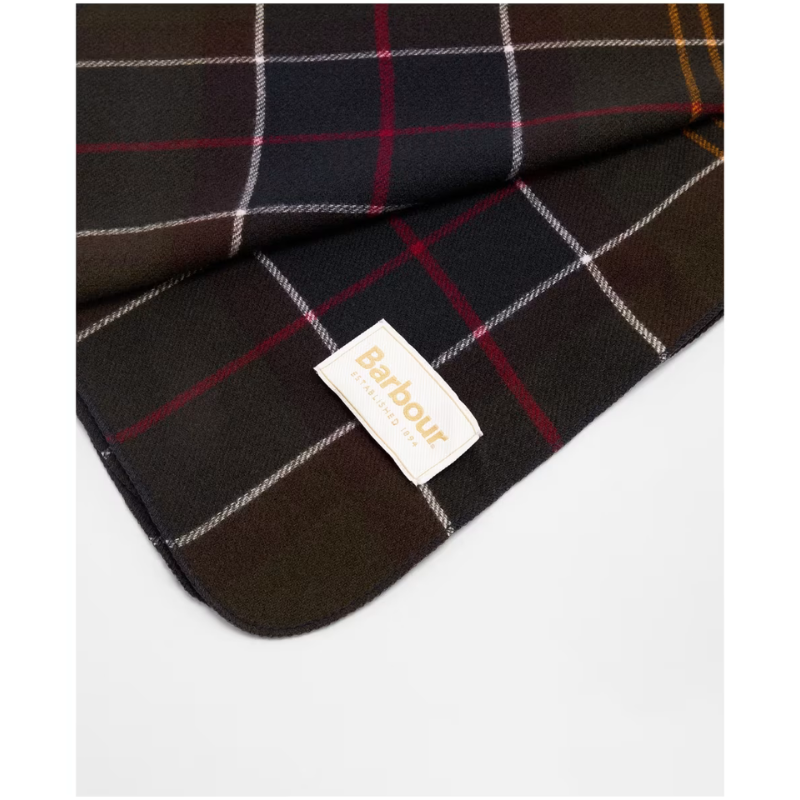 Barbour Dog Tartan Blanket