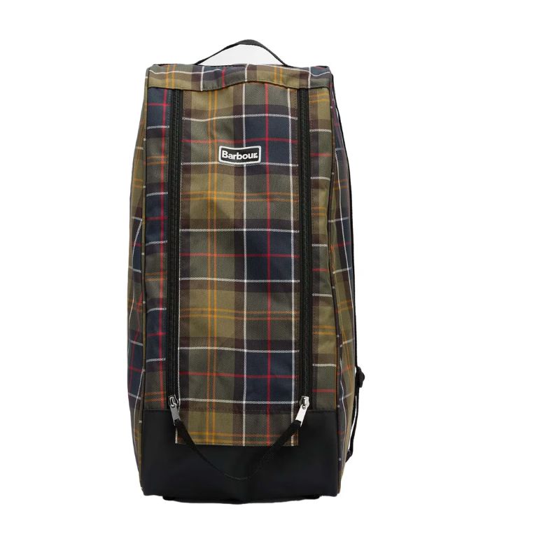 Barbour Tartan Wellington Boot Bag