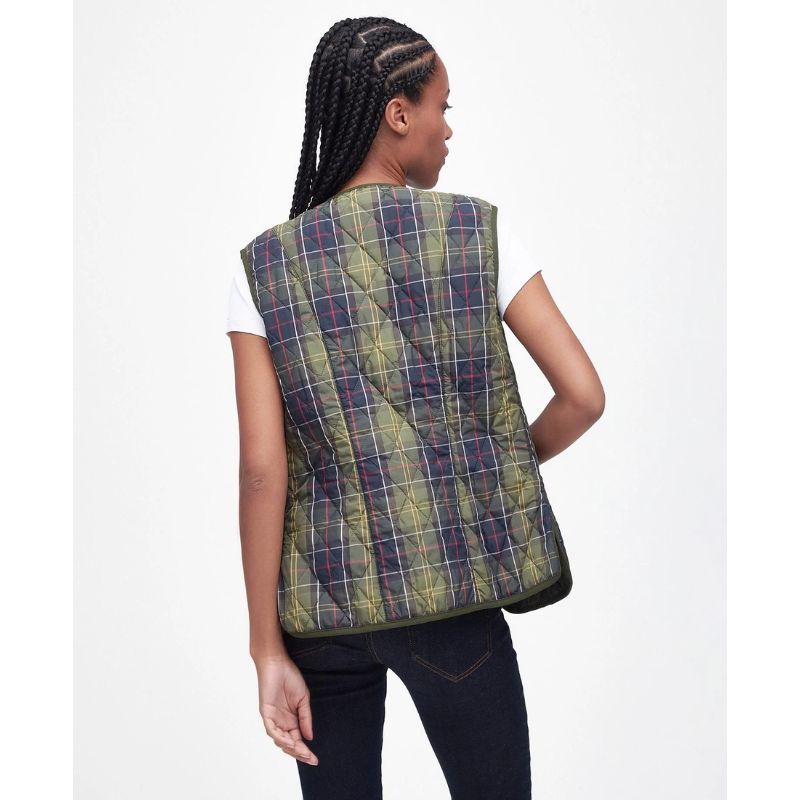 Barbour Tartan Betty Liner Ladies