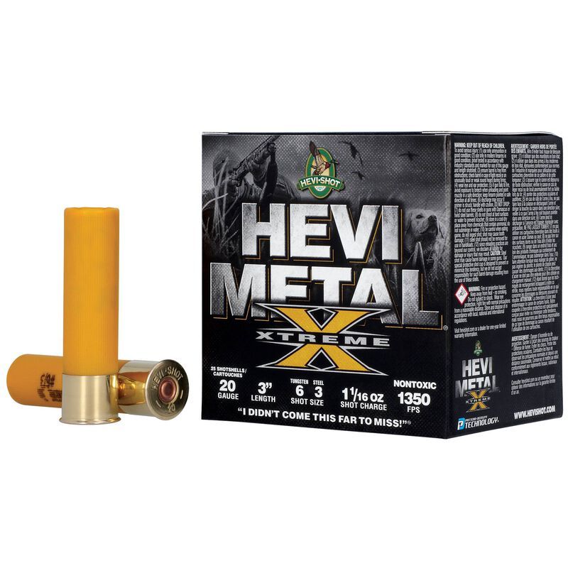 Hevi Metal Xtreme 20/76 6+3/30g Tungsten/Stål