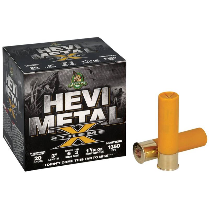 Hevi Metal Xtreme 20/76 6+3/30g Tungsten/Stål
