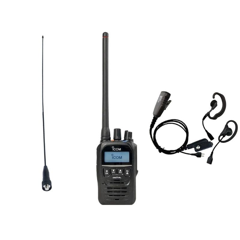Icom ProHunt D52 Digital Jagtradio Sæt m/Bluetooth