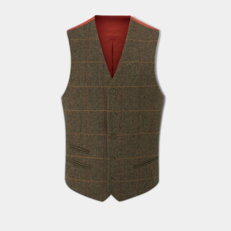 Alan Paine Combrook Lined Back Waistcoat