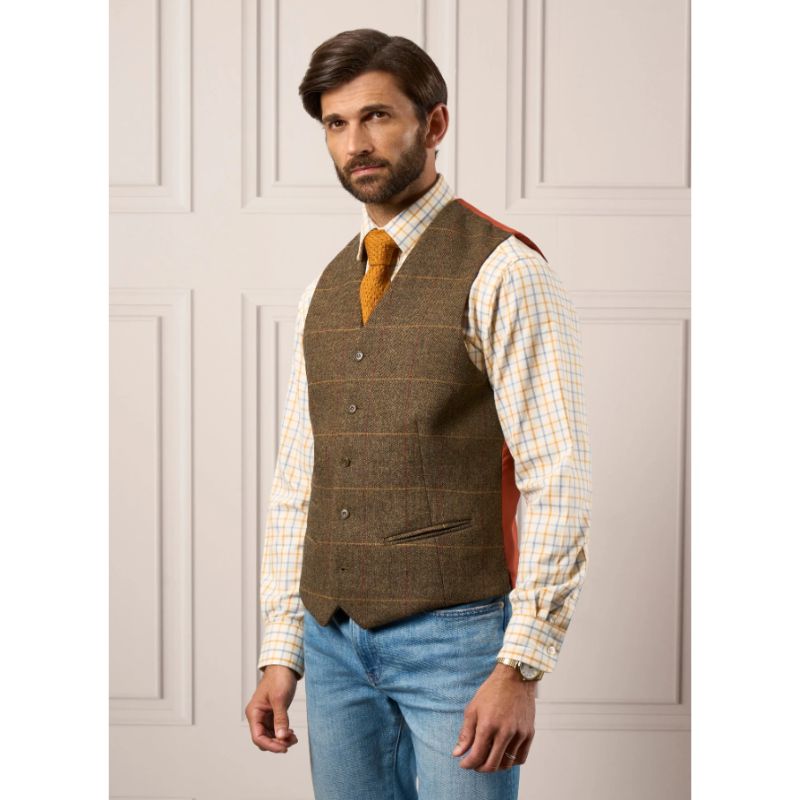 Alan Paine Combrook Lined Back Waistcoat