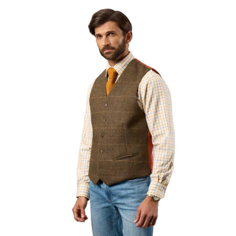 Alan Paine Combrook Lined Back Waistcoat