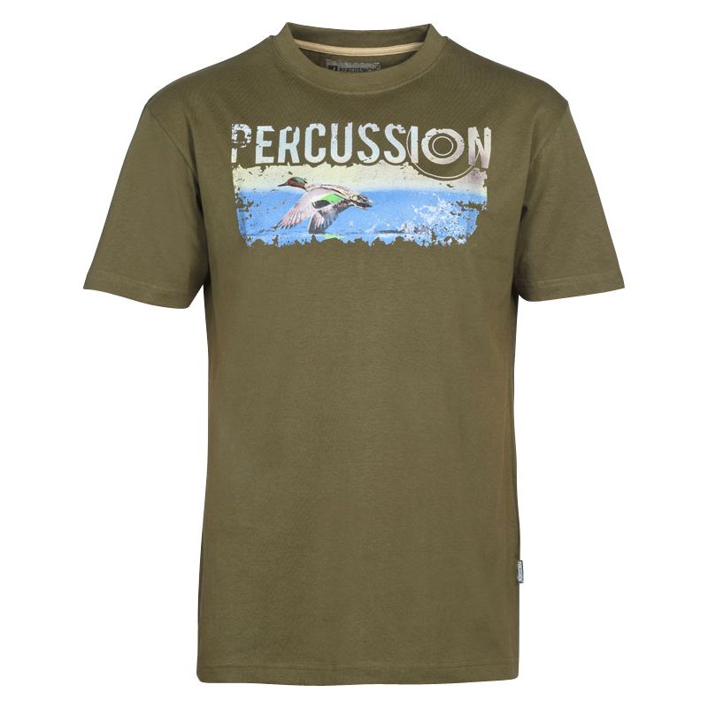 Percussion T-Shirt And Kaki