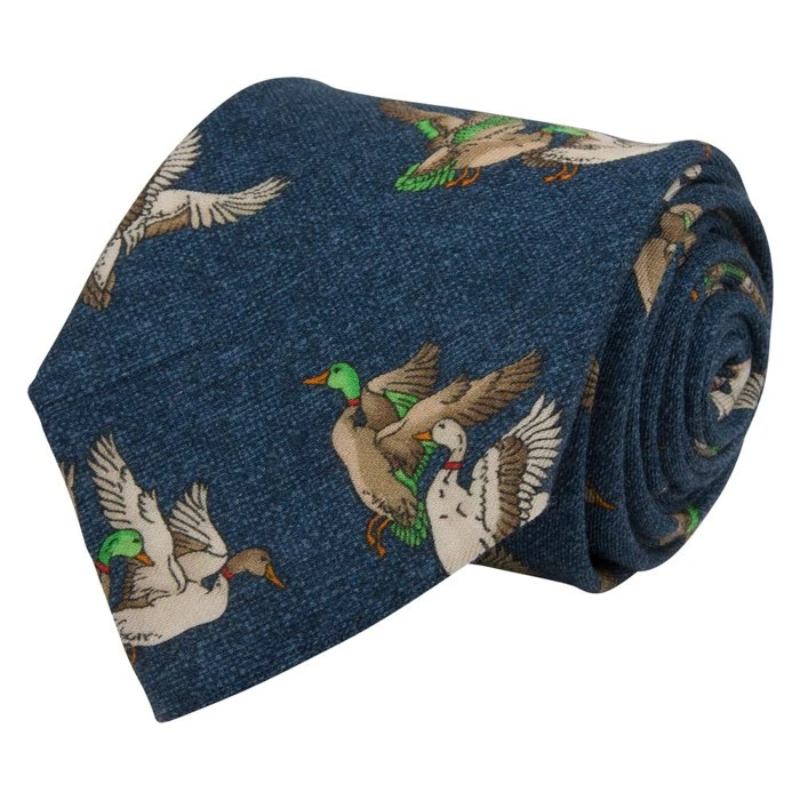 Portia Slips Blå m. And