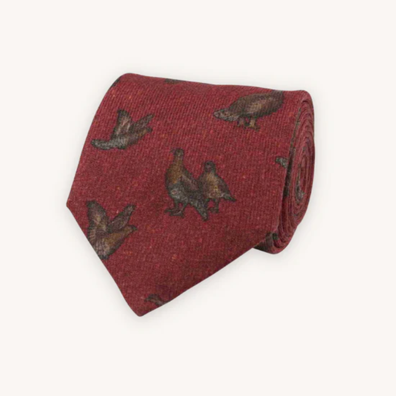 Portia Slips Wool m/Grouse Rust