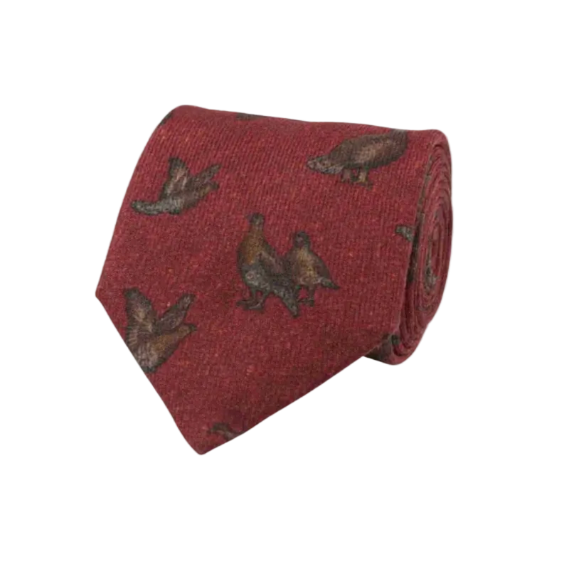 Portia Slips Wool m/Grouse Rust