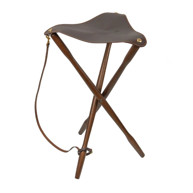 Rey Pavon Tripod Stol Chocolate