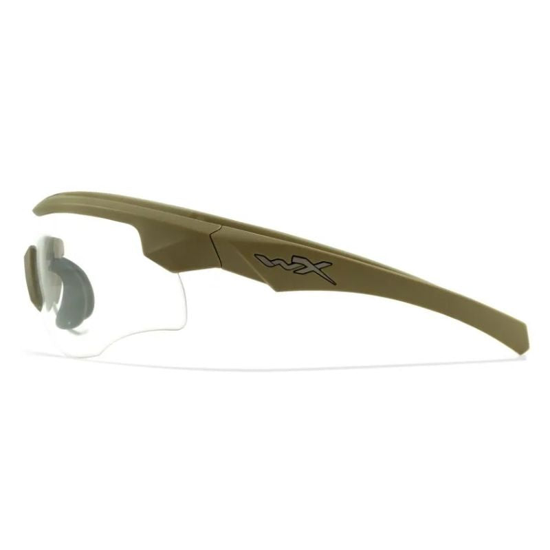 Wiley X Rogue Comm Grey/Clear/Rust Tan Frame