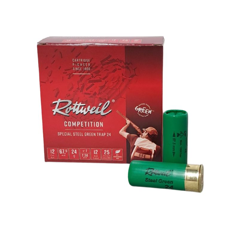 Rottweil Special Green Trap 7/24, Kaliber 12/67,5