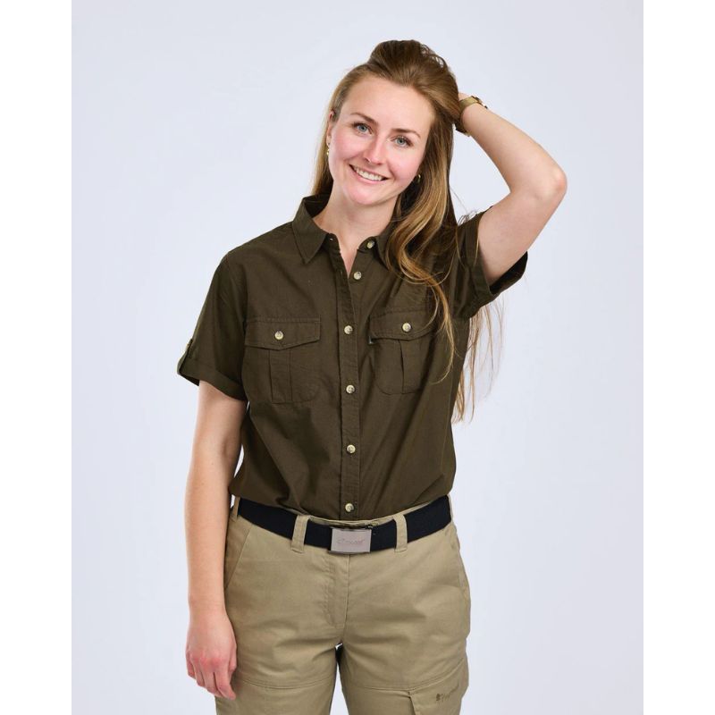 Pinewood Safari Kortærmet Skjorte Dame
