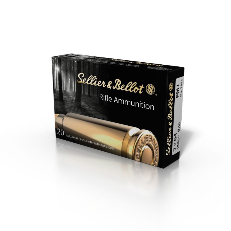Sellier&Bellot FMJ 7X64 9,1g/140gr
