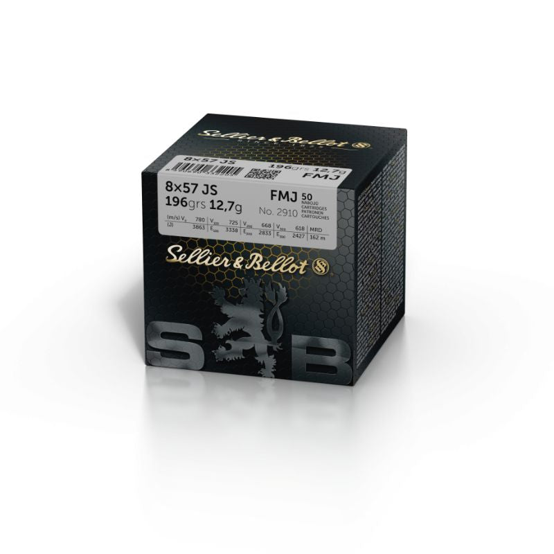Sellier&Bellot FMJ 8x57 JS 12,7g 50stk