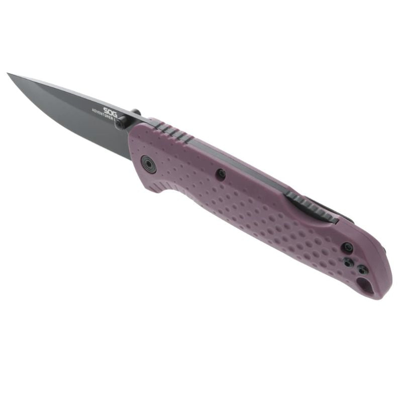SOG Adventure LB Foldbar Kniv 3,5" Purple