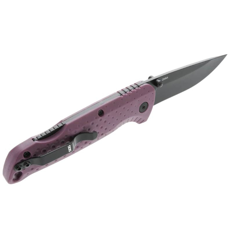 SOG Adventure LB Foldbar Kniv 3,5" Purple