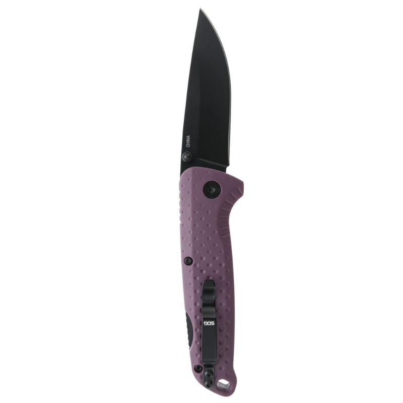 SOG Adventure LB Foldbar Kniv 3,5" Purple