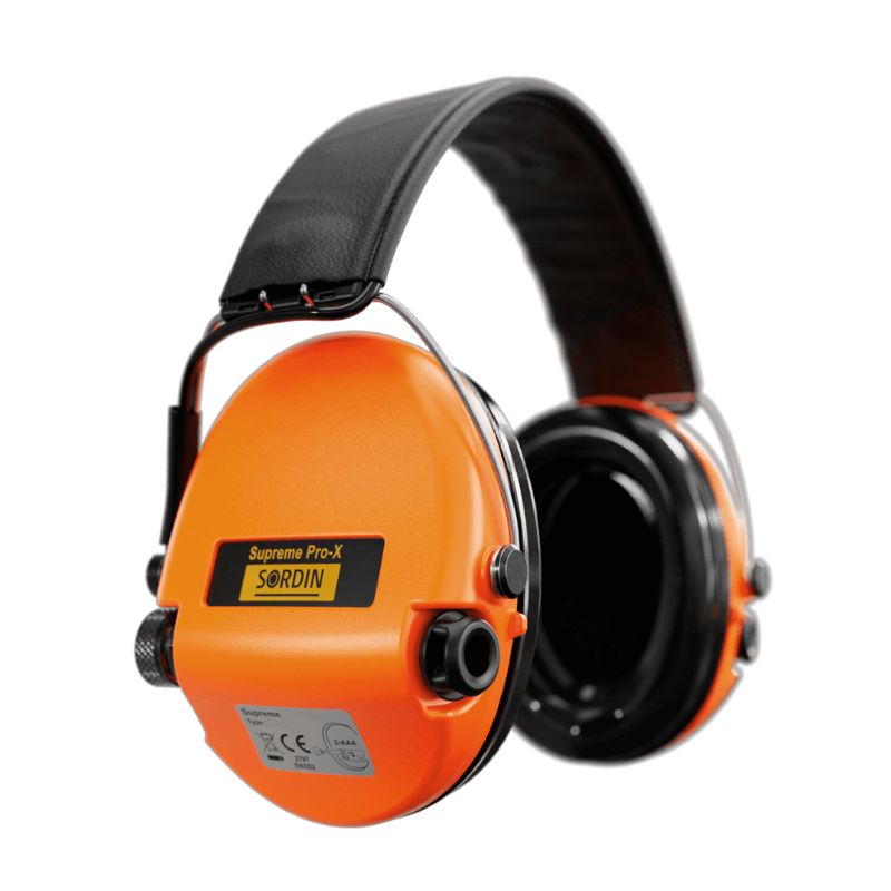 Sordin Supreme Pro X Høreværn Orange
