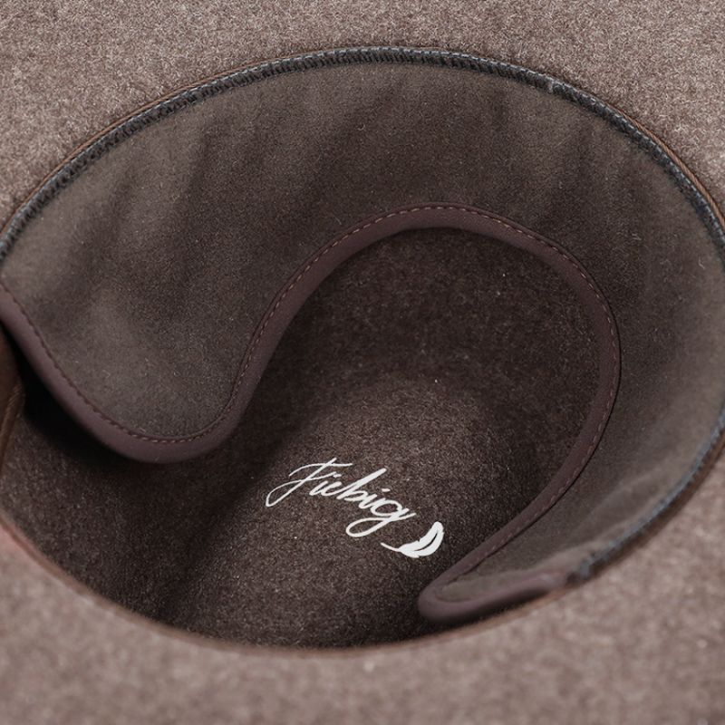 Fiebig Traveller Woolfelt Hat Med Ørevarmere