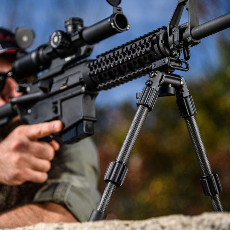 Truglo Carbon Pro Bipod Picatinny Rail Mount