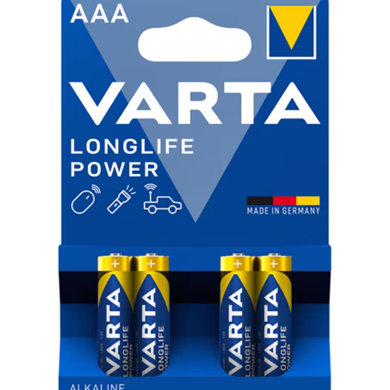 Varta Batteri Longlife Power AAA 4-Pack