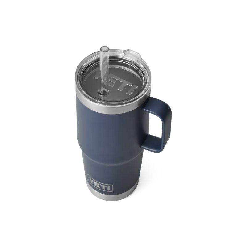 Yeti Rambler 25 oz Straw Mug Navy