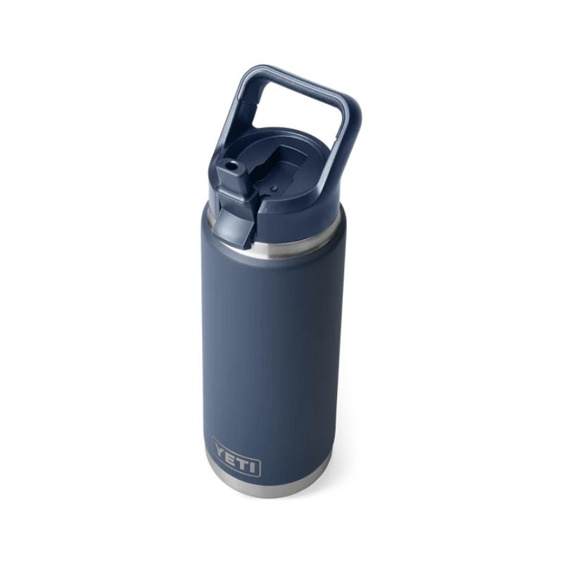 Yeti Rambler 26 oz Colour Straw Bottle Navy