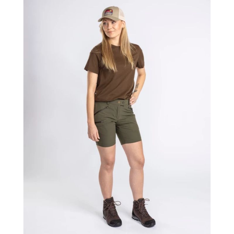Pinewood Abisko Light Stretch Shorts Dame