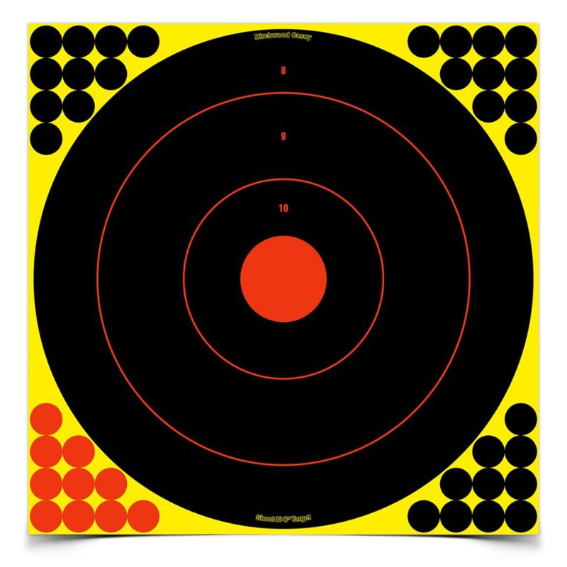 Birchwood Shoot-N-C Bull's Eye Target 12 stk.