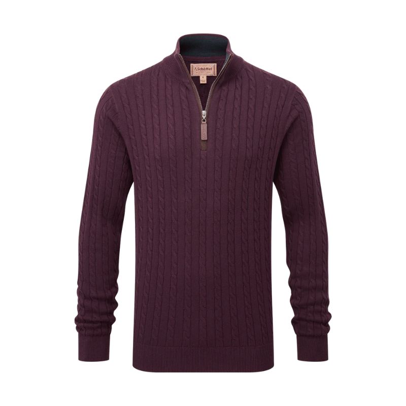 Schöffel Calton Cotten Cashmere 1/4 Zip
