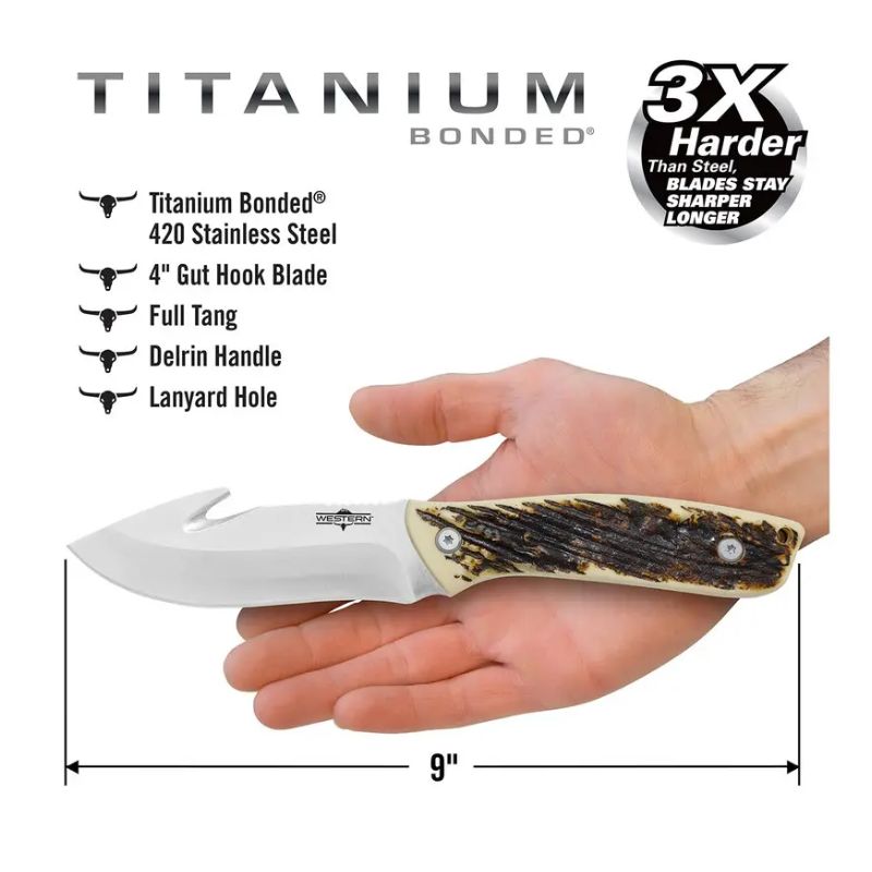 Camillus Crosstrail Gut Hook Fixed Blade