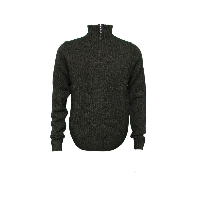 Irsk strik Doolin m/lynlås i hals