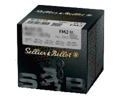 Sellier&Bellot FMJ 6,5x55 8,0g/124gr 50 stk