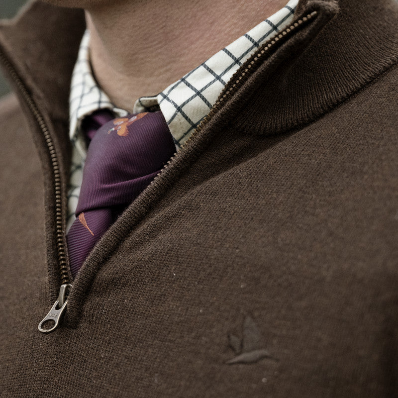 Seeland Pine Half-Zip Sweater