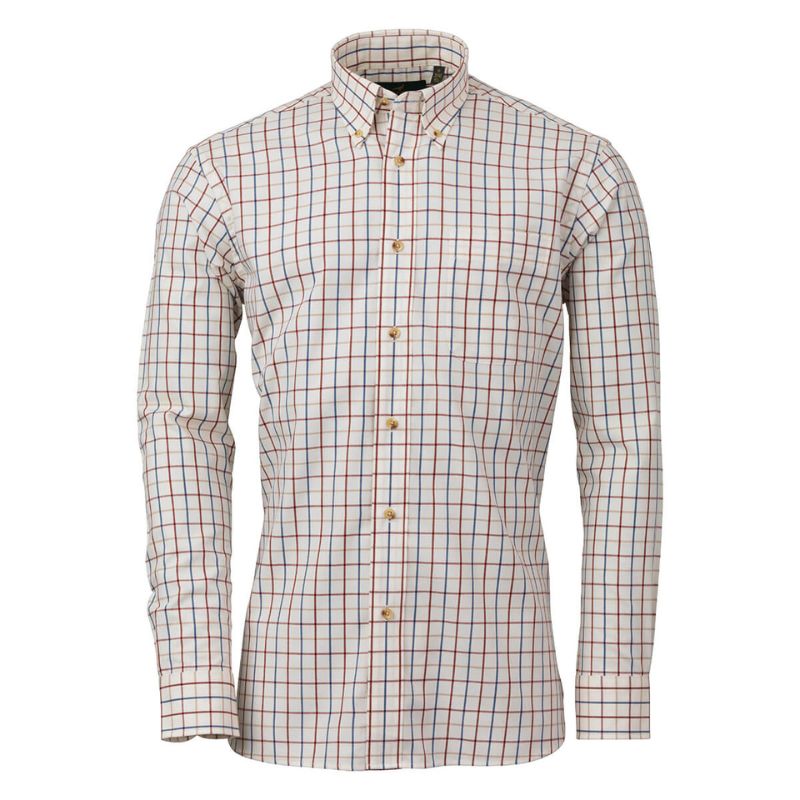 Laksen John Cotton Wool Skjorte