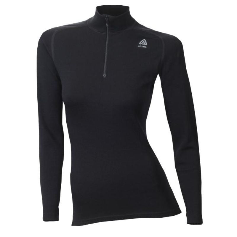 Aclima Warmwool Mock Neck Zip Woman