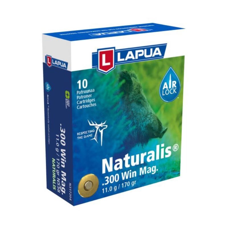 Lapua Naturalis .300 Win. Mag. 11 g/170 grs. 10 stk.