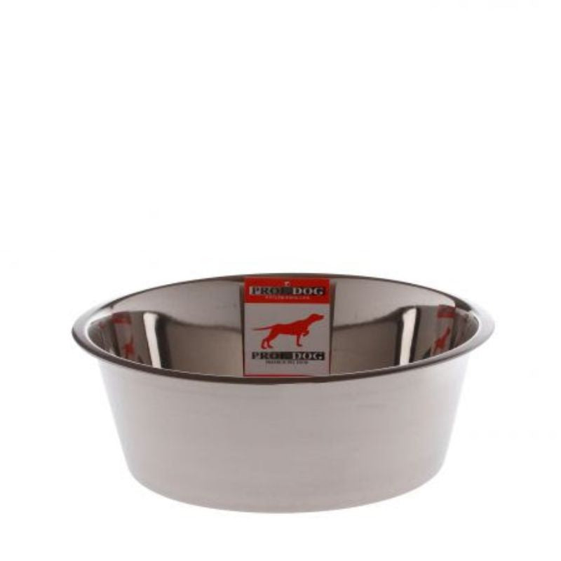 Foderskål Stål 25 cm 2,8 Ltr.